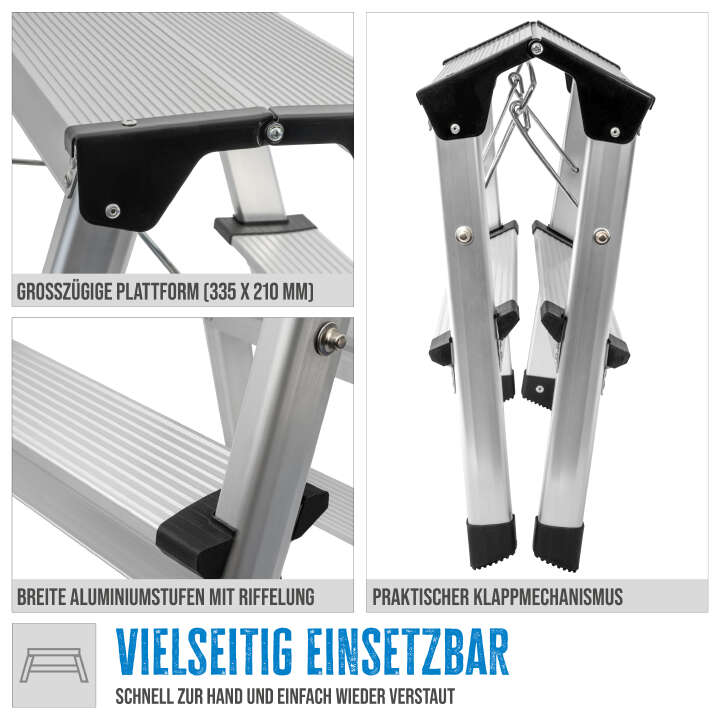 Güde Aluminium Trittleiter GAT